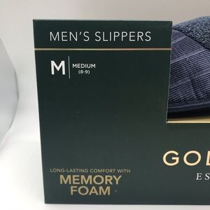 navy memory foam shoes